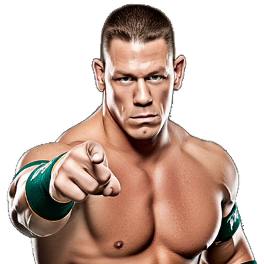 John Cena pointing